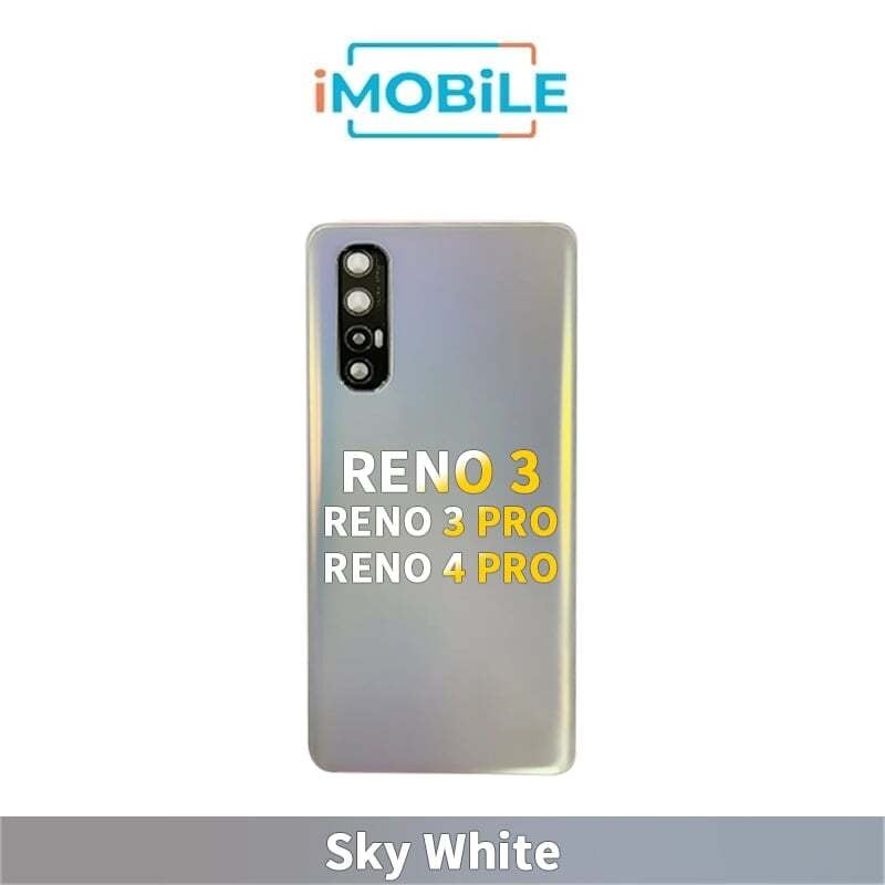 OPPO Reno 3 / Reno 3 Pro / Reno 4 Pro Back Cover [Sky White]