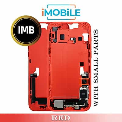 iPhone 14 Plus Compatible Back Housing With Small Parts [IMB] [Red]