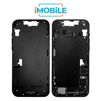 iPhone 14 Plus Compatible Back Housing with Small Parts [IMB] [Midnight]