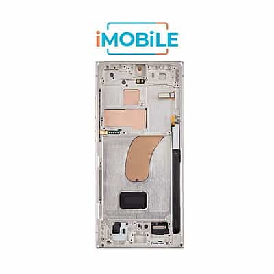 Samsung Galaxy S23 Ultra 5G (S918) LCD Touch Digitizer Screen [IMB] [Cream]