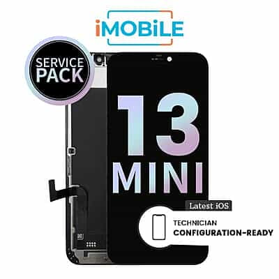 iPhone 13 Mini (5.4 Inch) Compatible LCD (Soft OLED) Touch Digitizer Screen [Service Pack]