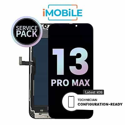 iPhone 13 Pro Max (6.7 Inch) Compatible LCD (Soft OLED) Touch Digitizer Screen [Service Pack]