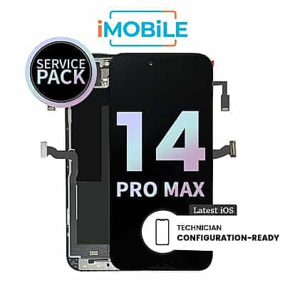 iPhone 14 Pro Max (6.7 Inch) Compatible LCD (Soft OLED) Touch Digitizer Screen [Service Pack]