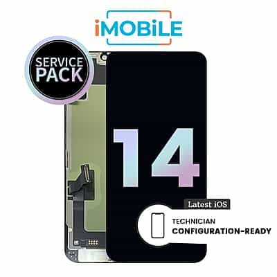 iPhone 14 (6.1 Inch) Compatible LCD (Soft OLED) Touch Digitizer Screen [Service Pack]