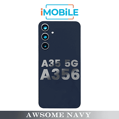 Samsung Galaxy A35 5G A356 Back Cover with Camera Lens [Awsome Navy]