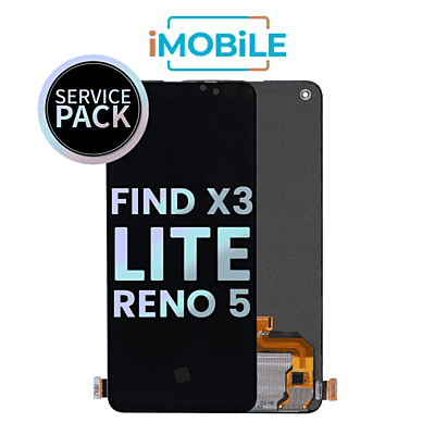 OPPO Find X3 Lite / Reno 5 5G Compatible LCD Touch Digitizer Screen [Service Pack] CPH2145