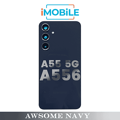 Samsung Galaxy A55 5G A556 Back Cover with Camera Lens [Awsome Navy]