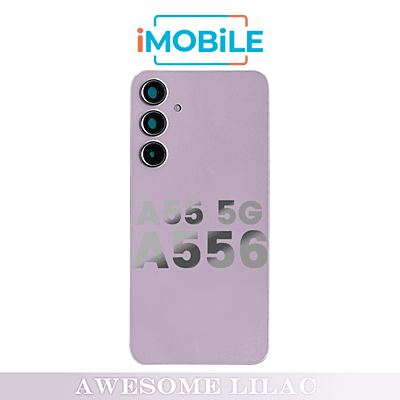 Samsung Galaxy A55 5G A556 Back Cover with Camera Lens [Awesome Lilac]