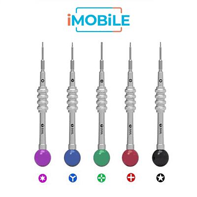 Everyday Scroo Screwdrivers Set 5 in 1 (2.5mm Convex Cross / Torx T2 / Tri-Point / PH000 1.2mm / 0.8mm P2) (2uul)