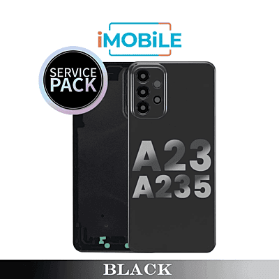 Samsung Galaxy A23 A235 4G Back Cover with Lens [Service Pack] [Black]