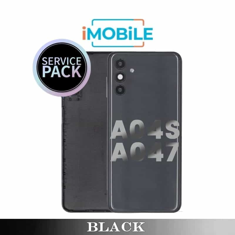 Samsung Galaxy A04s A047 Back Cover with Lens [Service Pack] [Black]