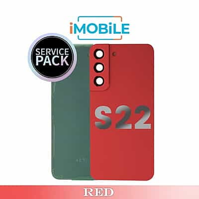 Samsung Galaxy S22 5G (S901) Back Cover [Service Pack] [Red]