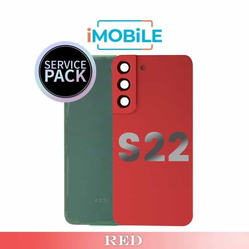 Samsung Galaxy S22 5G (S901) Back Cover [Service Pack] [Red]