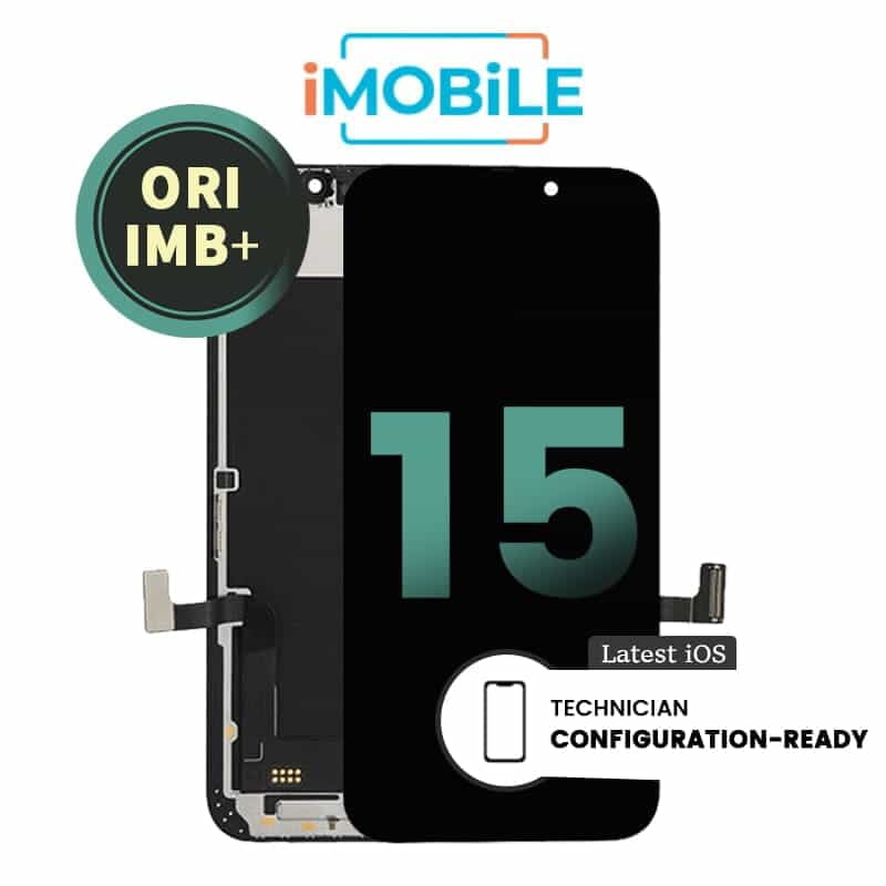 iPhone 15 ( Inch) Compatible LCD (Soft OLED) Touch Digitizer Screen [Original IMB+]