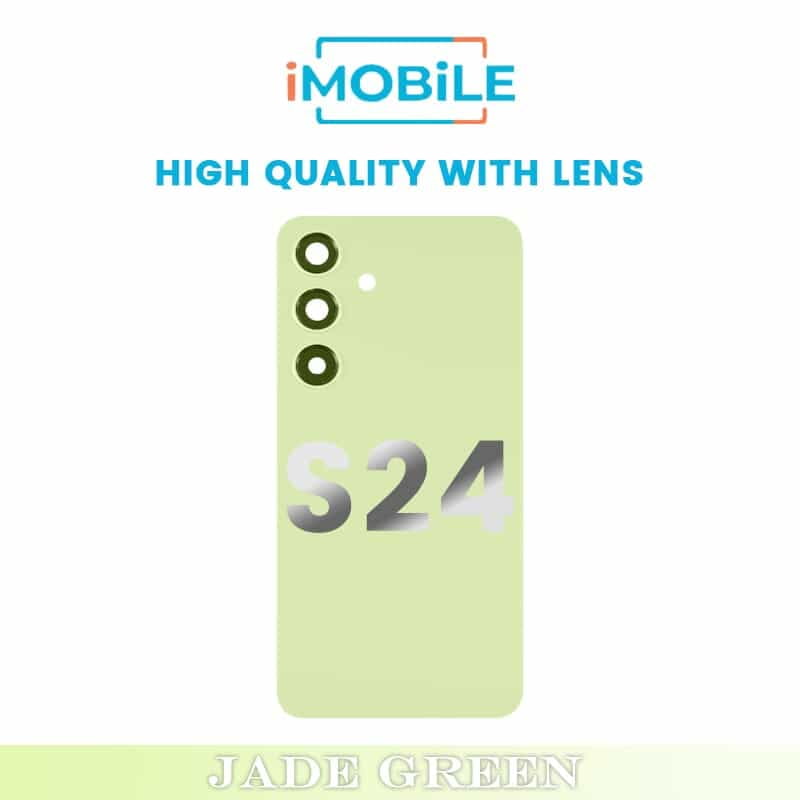 Samsung Galaxy S24 (S921) Back Cover [High Quality with Lens] [Jade Green]