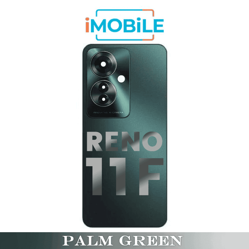 OPPO Reno 11 F 5G Compatible Back Cover [Palm Green]