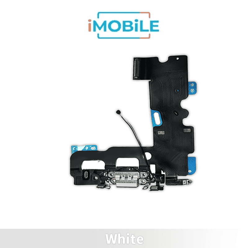 iPhone 7 Compatible Charging Port Flex Cable [White]