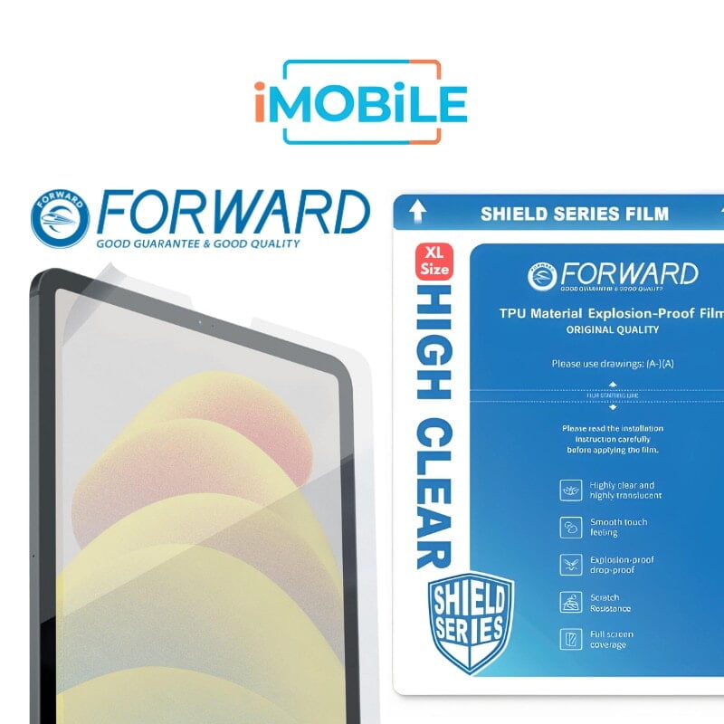 FORWARD [Explosion-Proof] 16" High Clear Tablet  Hydrogel Film for FORWARD Cutting Machine [5pc]