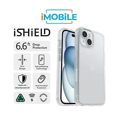 iShield Crystal Palace Clear Case for iPhone 15