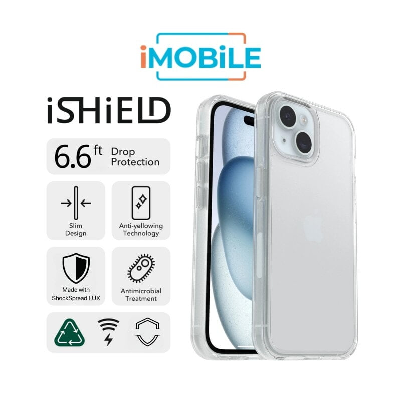 iShield Crystal Palace Clear Case for iPhone 15 Plus