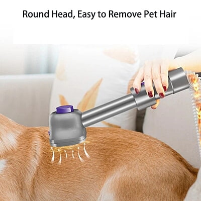 Dyson-Compitable Pet Grooming Brush, Compatible with V7, V8, V10, V11, V15