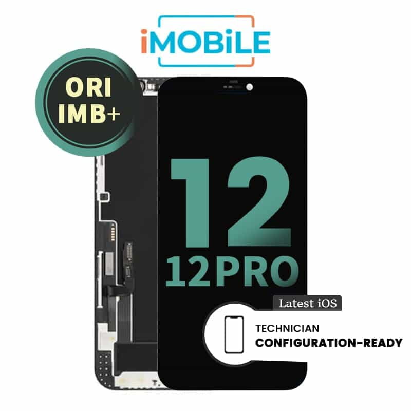 iPhone 12 / 12 Pro (6.1 Inch)  Compatible LCD (Soft OLED) Touch Digitizer Screen [Original IMB+]