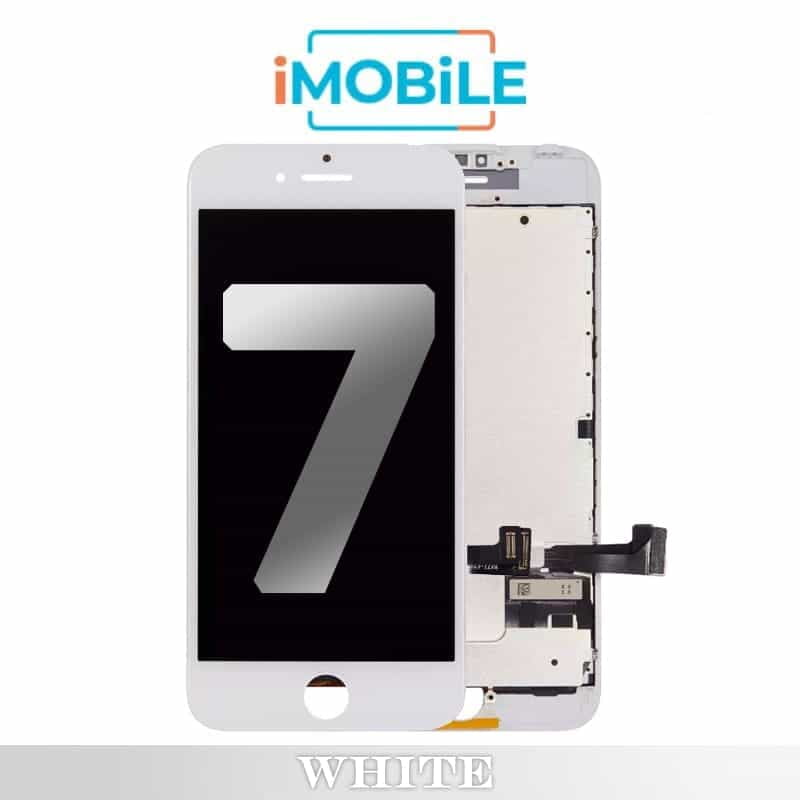 iPhone 7 (4.7 Inch) Compatible LCD Touch Digitizer Screen [White]