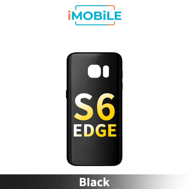 Samsung Galaxy S6 Edge Back Cover Black