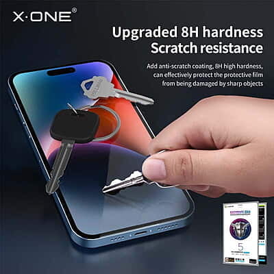 X-One Extreme Shock Eliminator Screen Protector, iPhone 16 Pro