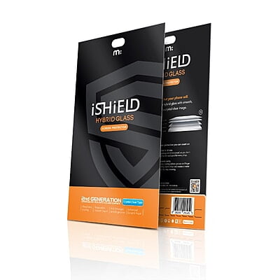 iShield Shatterproof Hybrid Glass Screen Protector, iPhone 15 / 16