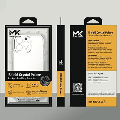 iShield Crystal Palace Clear Case for iPhone 16