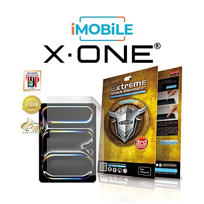 X-One iPad Mini 8.3" Hybrid Polymer Impact Screen Protector for iPad Mini 6