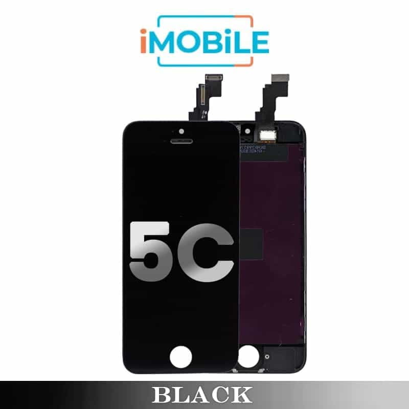 iPhone 5C (4 Inch) Compatible LCD Touch Digitizer Screen [Black]