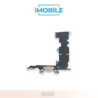 iPhone 8 Plus Compatible Charging Port Flex Cable [Gold]