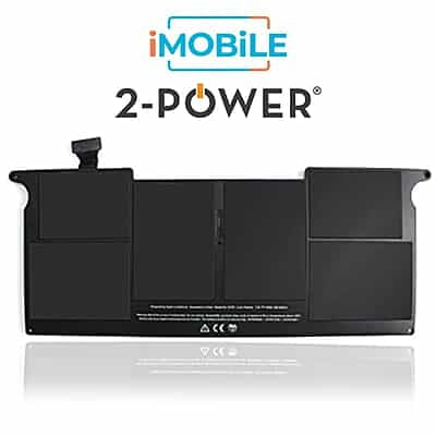 2-Power Extreme MacBook Battery for P/No A1375 - MacBook Air 11" (A1370 / Late 2010)