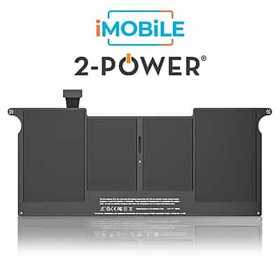 2-Power Extreme MacBook Battery for P/No A1406 - MacBook Air 11" (A1370 / Mid 2011 / A1465 / Mid 2012)