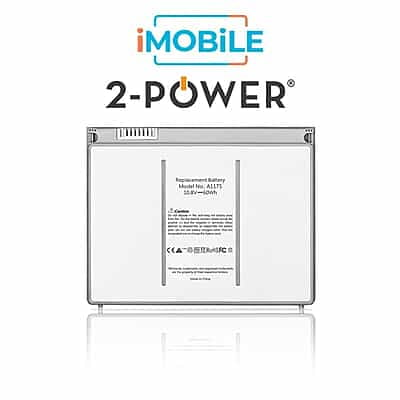 2-Power Extreme MacBook Battery for P/No A1175 - MacBook Pro 15" (A1260 / Early 2008)