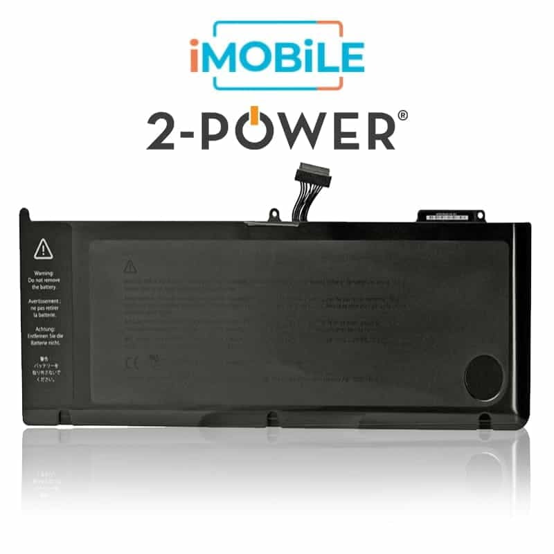 2-Power Extreme MacBook Battery for P/No A1382 - MacBook Pro Unibody 15" (A1286 / Early 2011 / Late 2011 / Mid 2012)