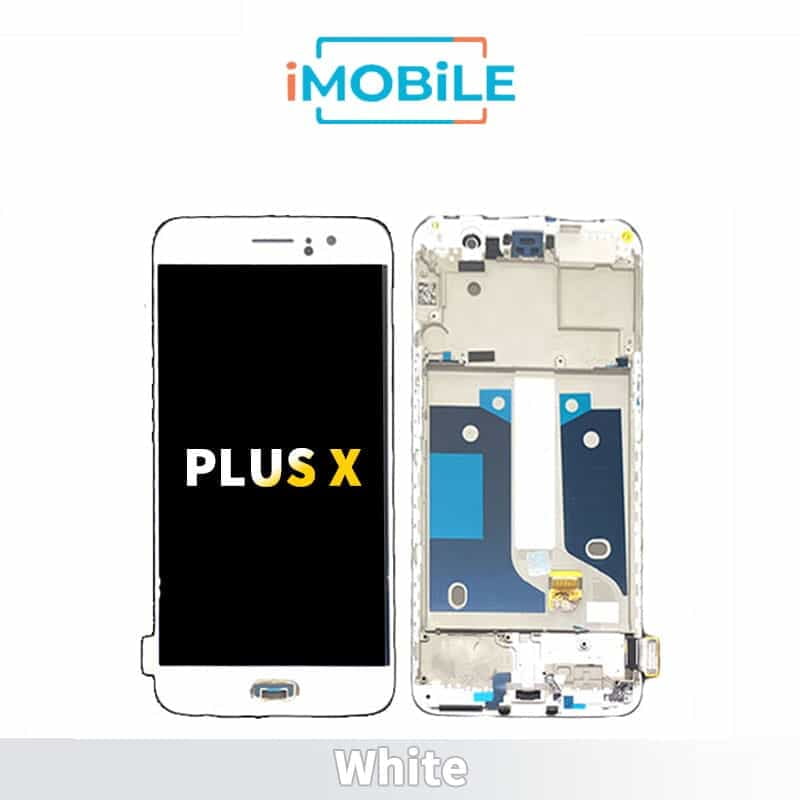 One Plus X Compatible LCD Touch Digitizer Screen [White]