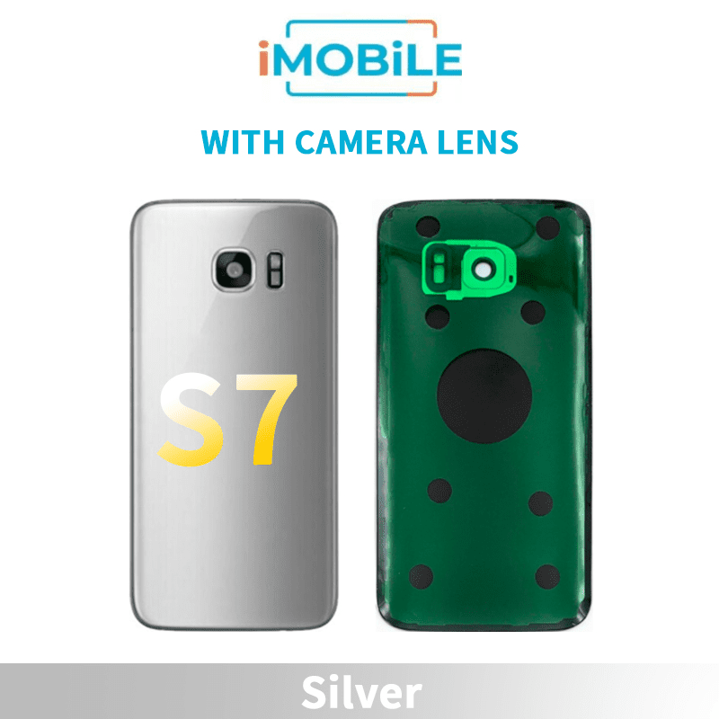 Samsung Galaxy S7 Back Cover [Silver] With Camera Lens