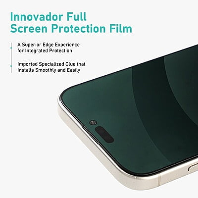 Halosure 2.5D Innovador Shield HD [High-Clear] Tempered Glass, iPhone 15 / 16