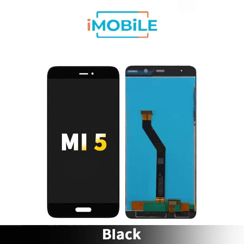 Xiaomi Mi 5 Compatible LCD Touch Digitizer Screen no Frame [Black]