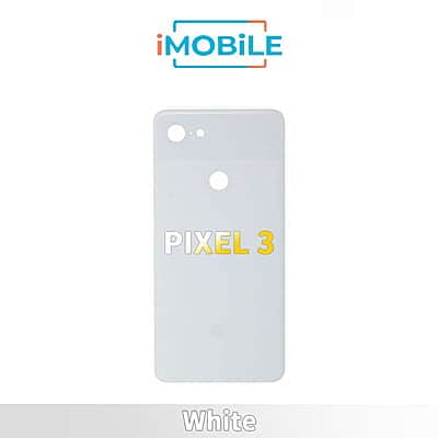 Google Pixel 3 Back Glass Cover [White]