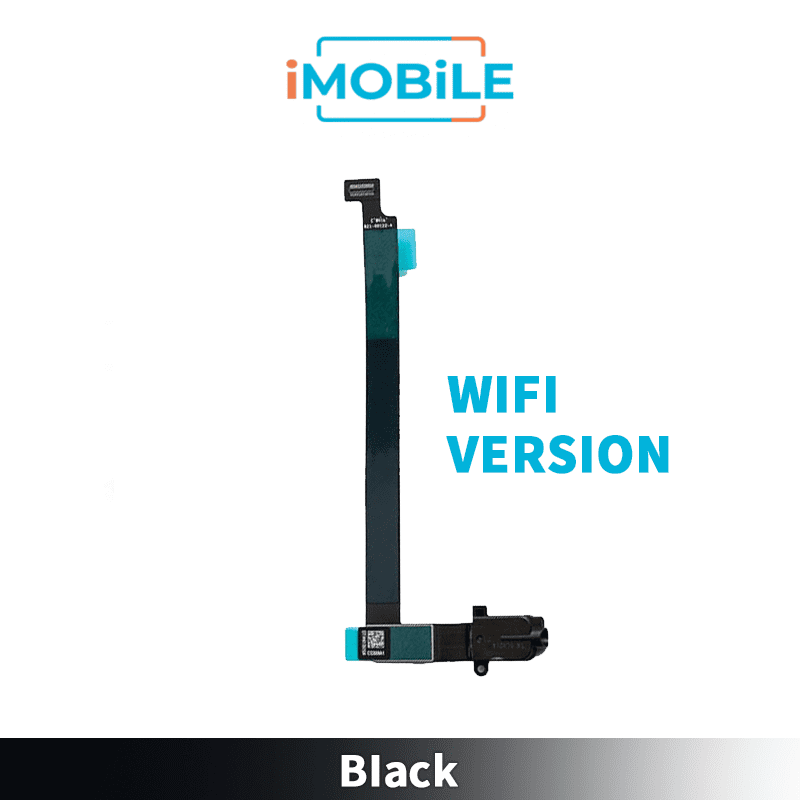 iPad Pro 12.9 Compatible Headphone Earphone Jack Flex Cable [Black] WIFI Version