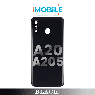 Samsung Galaxy A20 A205 Back Cove [Black]