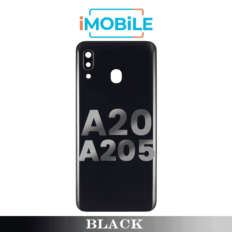 Samsung Galaxy A20 A205 Back Cove [Black]