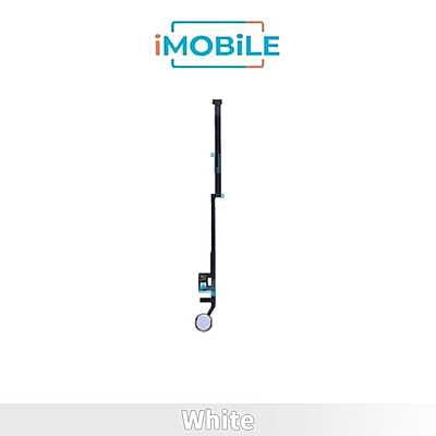 iPad 7 (2019) / iPad 8 (2020) / iPad 9 (2021) (10.2 inch) Compatible Home Button Flex Cable [White]