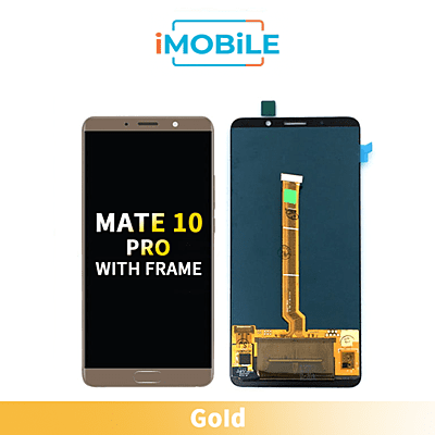 Huawei Mate 10 Pro LCD Touch Digitizer Screen with Frame [Gold]