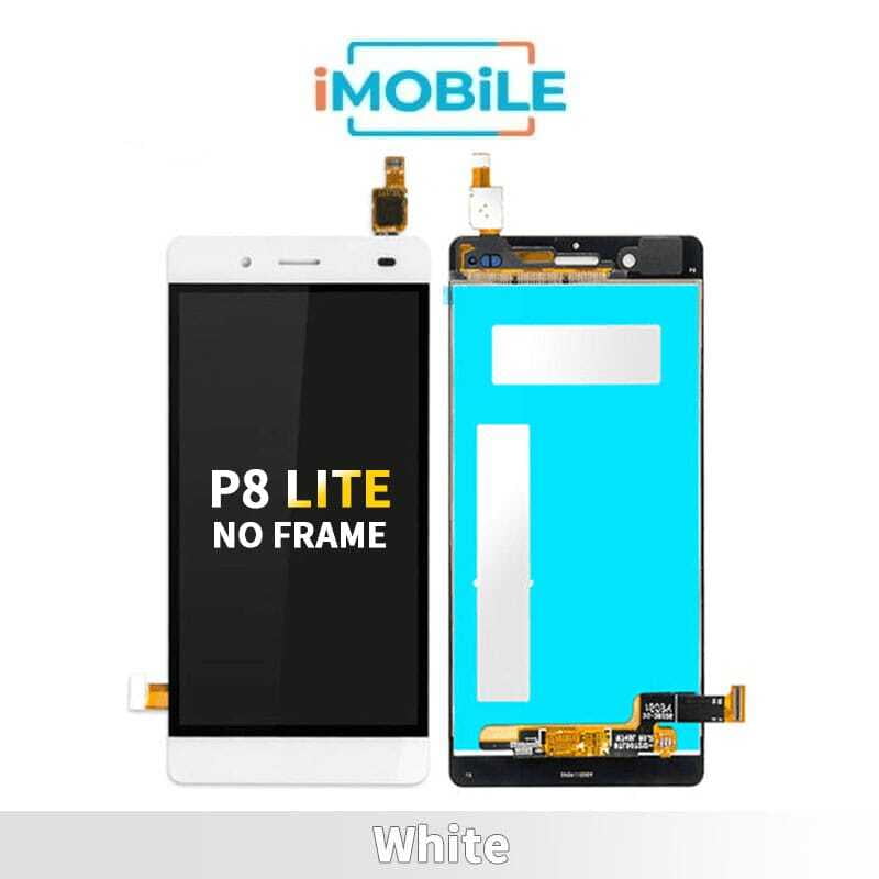 Huawei P8 Lite Compatible LCD Touch Digitizer Screen no Frame [White]