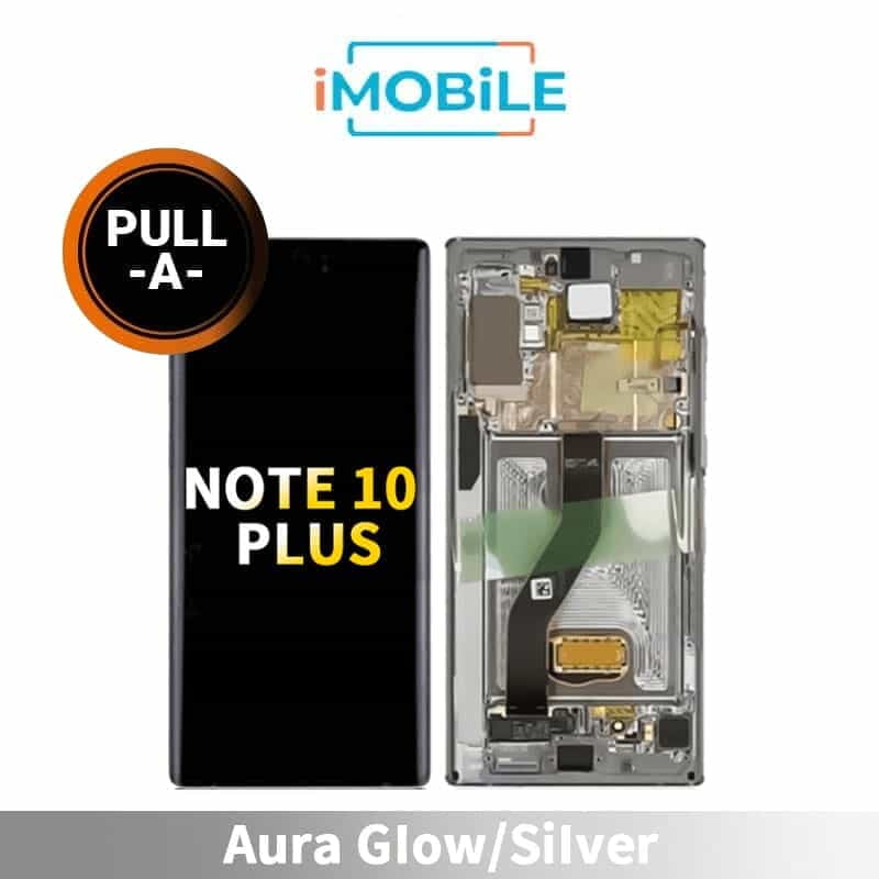 Samsung Galaxy Note 10 Plus (Pro) (N975 N976) 5G LCD Touch Digitizer Screen [Secondhand Original] [Aura Glow / Silver]